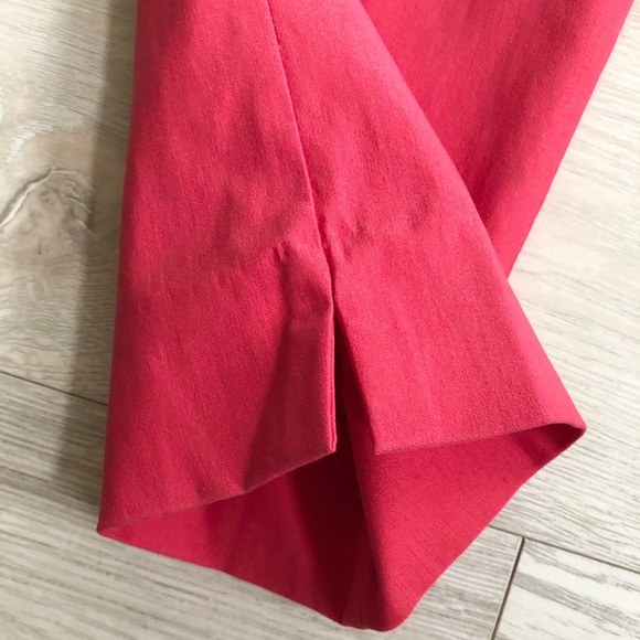 NWT Calvin Klein Coral Skinny Vented Hem Pants - Picture 10 of 16